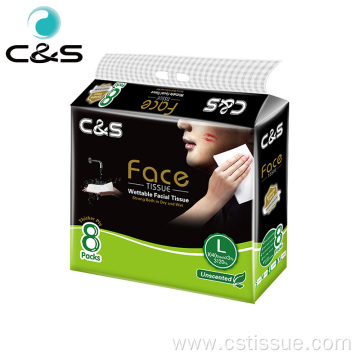 Customized Packing Face Cleaning Facial Tissue Disposable